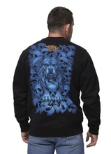 PIT BULL "GUARDIAN ANGEL" men's sweatshirt - black