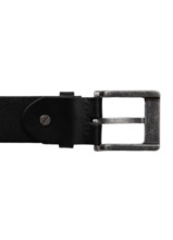 PIT BULL "Classic I" leather belt - black