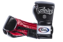  RĘKAWICE BOKSERSKIE FAIRTEX BGV9 (black/red palm) "Mexican Style" 
