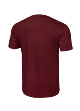 Koszulka PIT BULL "No Logo '21" -  burgundy