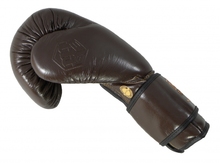 Leather boxing gloves Masters VINTAGE BROWN