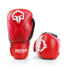 Ground Game &quot;Cyborg&quot; boxing gloves - red