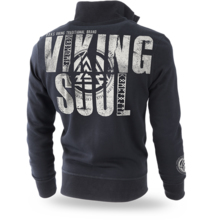 Bluza rozpinana Dobermans Aggressive "Viking Soul BCZ211" - czarna