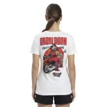 PIT BULL "REBEL BORN" Women's T-shirt - White