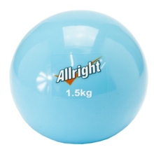 Piłka wagowa Sand Ball 1,5 kg Allright - jasnoniebieski