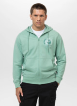 PIT BULL &quot;PLANET SURF&quot; Zip-Up Hoodie - Mint