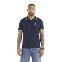 Koszulka Polo Pit Bull Pique Stripes Regular - granatowa