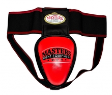 Ochraniacz krocza suspensor metalowy Masters S-MT