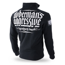 Bluza rozpinana Dobermans Aggressive "Legendary BCZ239" - czarna