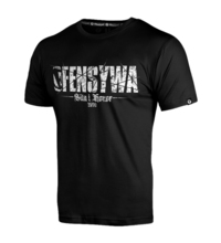 &quot;Strength and Honor&quot; Offensive T-shirt - black