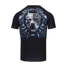 Men's PIT BULL "WORLD" Rashguard Shortsleeve - Black