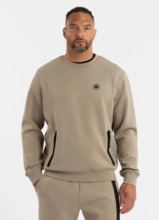 Bluza męska PIT BULL "DOGWOOD" - ciemny piaskowy