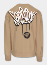 PIT BULL &quot;GRAFFITI&quot; sweatshirt - sand