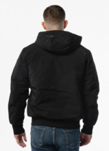 Kurtka zimowa z kapturem PIT BULL "YORK" - czarny