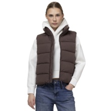 Bezrękawnik pikowany damski PIT BULL "HARRIET" - ciemny brązowy