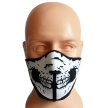 Maska neoprenowa Extreme Adrenaline "Skull" - short