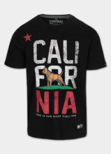 PIT BULL &quot;CALIFORNIA&quot; Men&#39;s T-Shirt - Black