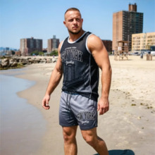 Tank top koszykarski męski Extreme Hobby | NEW YORK