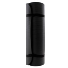 Mata do ćwiczeń fitness Beltor NBR 1 cm - czarna