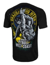 Koszulka PIT BULL "Brazilian Jiu Jitsu" '22 - czarna
