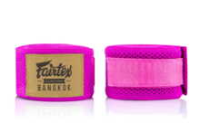  FAIRTEX HW4 ELASTIC HAND WRAPS (pink) 4.5m &quot;K&quot;