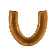 Żelowy ochraniacz na zęby pojedynczy Octagon "SZCZĘKA" - czarno/złota