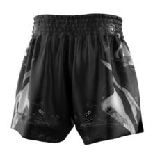  Extreme Hobby Muay Thai Shorts | IRON FORCE - White