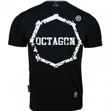 Octagon T-shirt &quot;Teeth&quot; - black