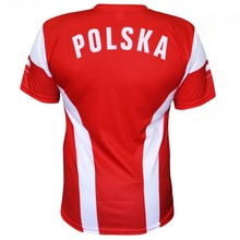 Koszulka piłkarska "Polska" - czerwona