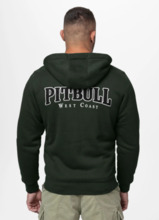 PIT BULL &quot;RUFFIN DETROIT&quot; Zip-Up Hoodie - Dark Green