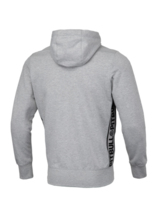 PIT BULL French Terry &quot;Reno&quot; &#39;22 zipped hooded sweatshirt - gray