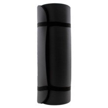 Gruba mata do ćwiczeń fitness Beltor NBR 1,5 cm - czarna