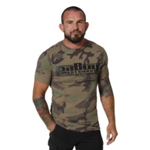 Koszulka PIT BULL slim fit "Classic Boxing" - woodland camo