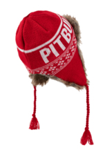 PIT BULL winter hat &quot;Mission Bay &#39;21&quot; - red