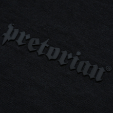 Spodnie dresowe Pretorian "Logo 3D black" ściągacz - czarne