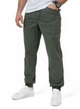 Spodnie Jogger męskie PIT BULL "WILLOW" - oliwkowy