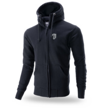 Dobermans Aggressive &quot;PRIDE GLORY BZ285&quot; zip-up sweatshirt with hood - black