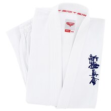BELTOR KARATE KIMONO / KARATE GI "KEIKO - SHINKYOKUSHINKAI" 100% BAWEŁNA 10oz  160cm, biały - white, Uszyte w Polsce/Made in Poland, 0% kurczliwości B3133