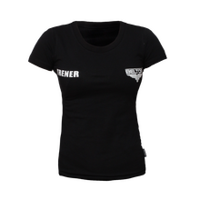 BELTOR BW T-SHIRT LADIES SLIM "TRENER"  czarny/black     M B1126 *