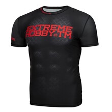 Short Sleeve Rashguard Black Armour
