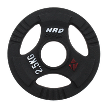 BELTOR HRD SYSTEM LINE OBCIĄŻENIE OLIMPIJSKIE ŻELIWNE CZARNE Z UCHWYTAMI  2,5 kg/51,5mm H0077