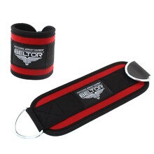 BELTOR HRD SYSTEM OPASKA NA KOSTKĘ DO WYCIĄGU SHAPER czarny/czerwony - black/red H0203