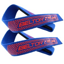 BELTOR HRD SYSTEM "GORILLA GRIP" PASKI TRENINGOWE / TRAINING STRAPS  niebieski / blue B1590 *