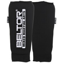 BELTOR OCHRANIACZE GOLENI / SHIN GUARDS "ELASTIC"  XL - czarny/black B0125