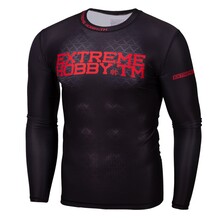 Longsleeve Rashguard Black Armour