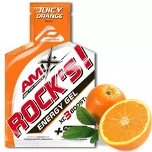 AMIX PERFORMANCE ROCKS ENERGY GEL FREE 32 g. ORANGE - ŻEL ENERGETYCZNY BEZ KOFEINY ( op. 20 szt. )