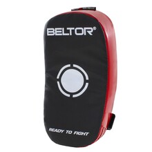BELTOR TARCZA TAJSKA PROFILOWANA PAO - PLAVIL / THAI SHIELD "TECO" 40x20x10cm - czarno-czerwony/black-red B2179