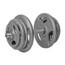 BELTOR PF LINE HANTLA ŻELIWNA - CAST IRON DUMBBELL SZARA-HAMMERTONE 25kg / 28mm P0137