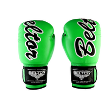 BELTOR RĘKAWICE BOKSERSKIE / BOXING GLOVES "VICTOUS"       16oz - green neon/zielony neon B1086