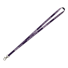 BELTOR SMYCZ / KEY HOLDER 10mm "TRAIN SAFE WITH BELTOR" - fioletowy/violet B0701 *